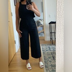 Aritzia Wilfred brand black jumpsuit